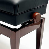 Steinhoven - Symphony Adjustable Piano Stool With Book Storage (Polished Walnut)