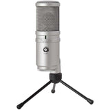 Superlux E205U USB Condenser Microphone, Champagne Silver
