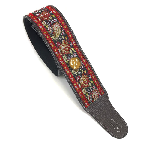 The Crossroads Samba Pa Ti Guitar Strap - Vtar Vegan Guitar Straps