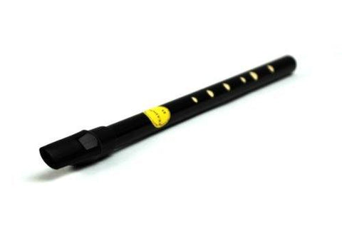 Brass D - Feadog Irish Tin Whistle - Black (Box of 100) - 1to1 Music