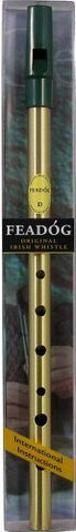 Feadóg Single Pack Brass D Original Irish Whistle - 1to1 Music
