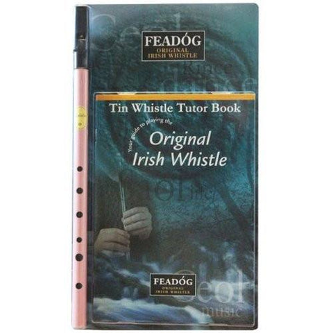 Feadóg Pink D Whistle with Tutor Book - 1to1 Music
