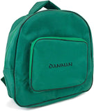 Deluxe Dannan Padded Bodhran Case Bag with Shoulder Straps and Storage Pocket 16" (Green)) - 1to1 Music