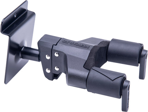 Hercules GSP39SBPLUS AutoGrip Slat Wall Guitar Hanger, Short Arm
