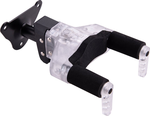 Hercules GSP39WBLT Plexi Auto-Grip Guitar Hanger, Steel Wall Mount