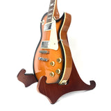 The Universal Wooden Dannan Guitar Display Stand - Mahogany