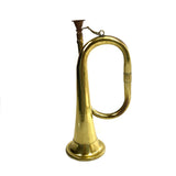 The Ventiano Brass Bugle / Bigule Single Tube Horn, Wind Instrument - Tune to A