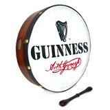 Handmade Dannan 16" Vegan Bodhran Hand Drum - Guinness