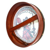 Handmade Dannan 16" Vegan Bodhran Hand Drum - Cú Chullain's Bodhrán