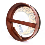 Handmade Dannan 16" Vegan Bodhran Hand Drum - Rhiannon Moon