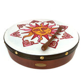 Handmade Dannan 16" Vegan Bodhran Hand Drum - Éadaoin Sun