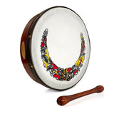 Copy of Handmade Dannan 10" Vegan Bodhran Hand Drum - The Red Setanta Bodhrán