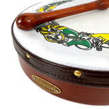 Handmade Dannan 10" Vegan Bodhran Hand Drum - The Green Setanta Bodhrán