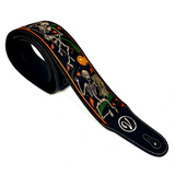 The Harvest Moon Skeleton Strap - Vtar Vegan Guitar Strap