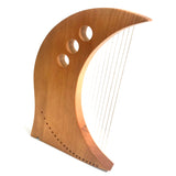 The Dannan Moon Wood 19 String Harp Lyre Harp