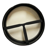 Koda Bodhran 18″x 4″ Solid Wooden Black Frame, Bag & Beater