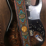 The Blue, Red and Gold Aztec Strap