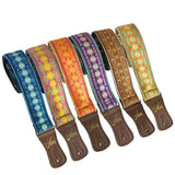 The Flower Chain Layla Guitar Strap - Vtar Vegan Guitar Straps