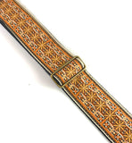 The Flower Chain Ramble On Guitar Strap - Vtar Vegan Guitar Straps