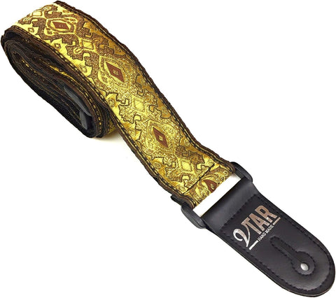 Gold Guitar Strap