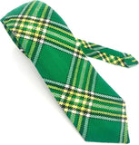 Green Irish Heritage Tartan Neck Tie