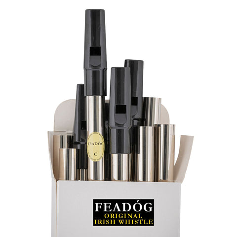 Feadóg Nickel C Whistles (Box of 10)