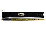 Clarke Sweetone D Traditional Irish Tin Penny Whistle & Soft Black Whistle Pouch - 1to1 Music