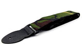 Vtar Vegan Military Camouflage Acoustic Electric Guitar Strap with Adjustable Length (Free Plectrums) - 1to1 Music