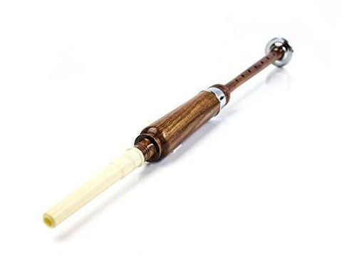 Dannan Wooden Practise Chanter Nickel Plated - Includes Reed - 1to1 Music