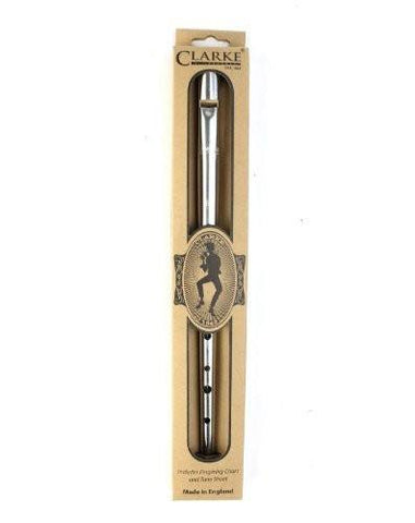 Clarke Original C Nickel Penny Tin Whistle - Key Of C - Includes Gift Box - 1to1 Music