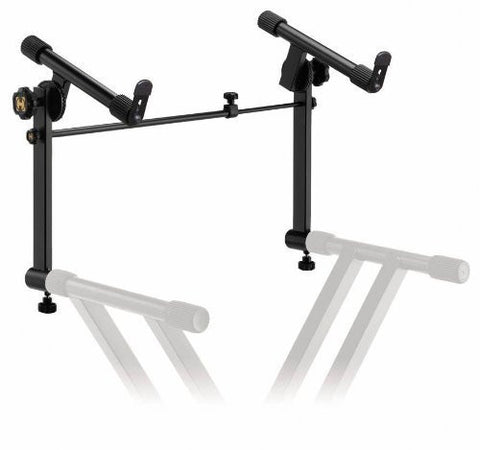 Hercules - KT125B Keyboard stand add on Tier fits KS110B X-style keyboard bench - 1to1 Music