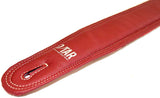 Luxury Faux Leather Silver Buckle VTAR Guitar Strap Buckle Series (Acoustic, Bass, Electric) - 1to1 Music