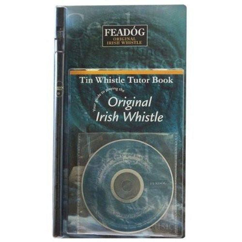 Feadóg Black Pro D Whistle with Book & CD - 1to1 Music