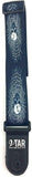 Vtar Vegan Guitar Strap, Electric Acoustic Bass (Spider Web and Skull)