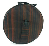 Deluxe Dannan 16" Celtic Bodhran Bag Brown Wooden Case Cover - 1to1 Music