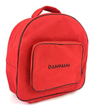 Deluxe Dannan Padded Bodhran Case Bag with Shoulder Straps and Storage Pocket 16" (3 Colours) - 1to1 Music