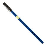 Feadog Brass D Whistle Pack - Blue