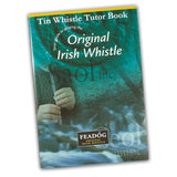 Feadóg Black D Irish Whistle with Easy to Follow Tutor Book containing Fun and Easy Songs to Learn for All Ages