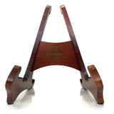 The Universal Wooden Dannan Guitar Display Stand - Mahogany