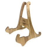 The Universal Wooden Dannan Guitar Display Stand - Light Walnut