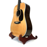 The Universal Wooden Dannan Guitar Display Stand - Mahogany