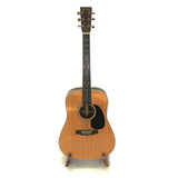 The Universal Wooden Dannan Guitar Display Stand - Mahogany