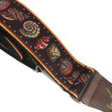 Guitar Strap - Vegan Brown Sea Shell by Vtar