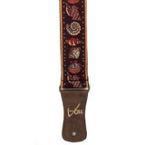 Guitar Strap - Vegan Brown Sea Shell by Vtar