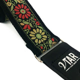 The Black Rose Guitar Strap