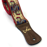 Guitar Strap - Vegan Jack of Diamonds by Vtar