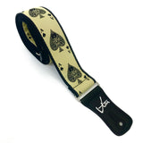 Guitar Strap - Vegan Ace of Spades by Vtar