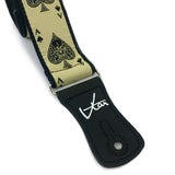 Guitar Strap - Vegan Ace of Spades by Vtar