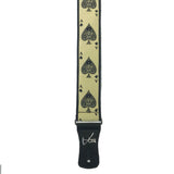 Guitar Strap - Vegan Ace of Spades by Vtar