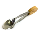 Traditional Irish Percussion Folk Session Stainless Steel Musical Spoons - Beech Wood